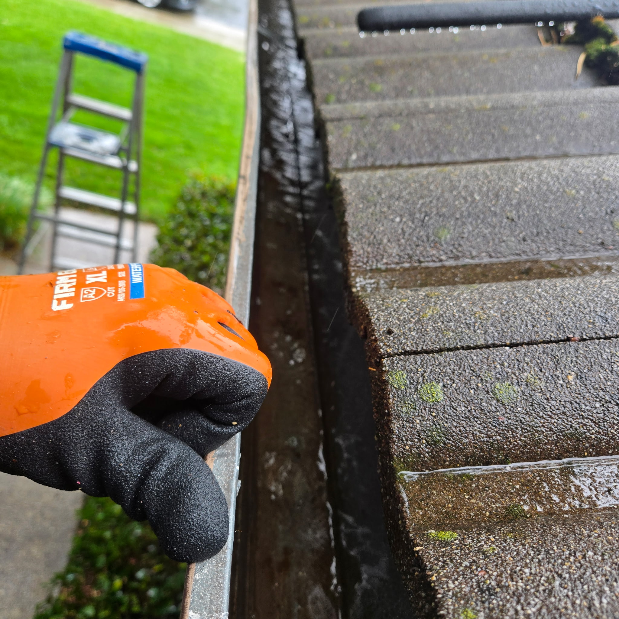 Full Gutter Cleaning - After